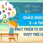 Giáo dục sớm 3 - 6 tuổi phát triển tư duy toán học vượt trội cho trẻ