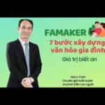 Famaker: 7 bước xây dựng văn hoá gia đình