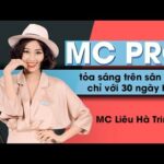 MC Pro - Toả sáng trên sâu khấu chỉ với 30 ngày học