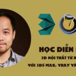 Học 3ds Max, Vray và Photoshop trong diễn họa 3d kiến trúc nội ngoại thất